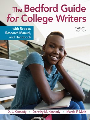 cover image of The Bedford Guide for College Writers with Reader, Research Manual, and Handbook
